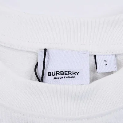 Футболка Burberry Logo With Top View "White" фото № 5