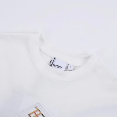 Футболка Burberry Logo With Top View "White" фото № 4