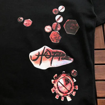 Футболка Cactus Jack Merch Animals Front Print And Screws Print Back "Black" фото № 8