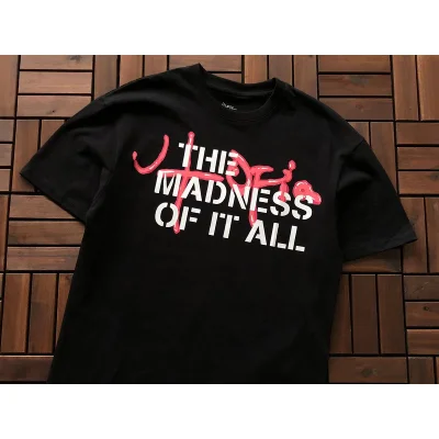 Футболка Cactus Jack Merch Flaming Dragon "Black" фото № 4