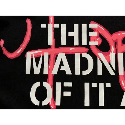 Футболка Cactus Jack Merch Flaming Dragon "Black" фото № 6