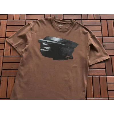 Футболка Cactus Jack Merch Stone Face "Brown" фото № 4 Футболка Cactus Jack Merch Stone Face "Brown" фото № 4