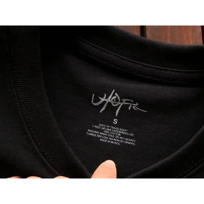 Футболка Cactus Jack Merch Screaming Face "Black" фото № 3