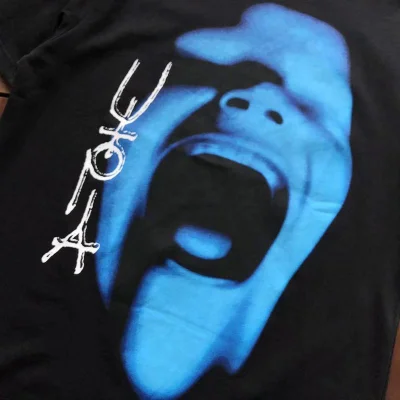 Футболка Cactus Jack Merch Screaming Face "Black" фото № 4
