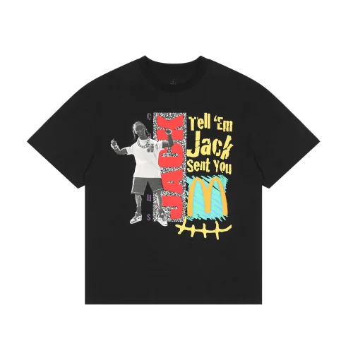 Футболка Cactus Jack McDonald's "Black"