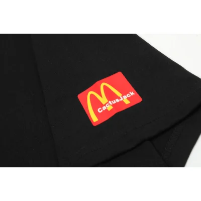 Футболка Cactus Jack Merch McDonald’s French Fries "Black" фото № 5