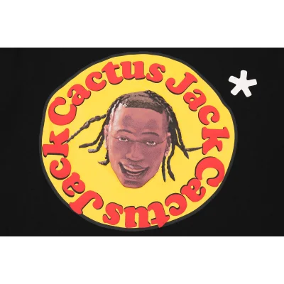 Футболка Cactus Jack Merch McDonald’s Breakfast in 60 Seconds "Black" фото № 5