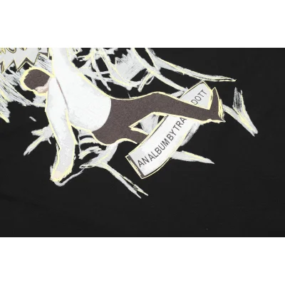 Футболка Cactus Jack Merch Utopia An Album by Travis Scott "Black" фото № 8