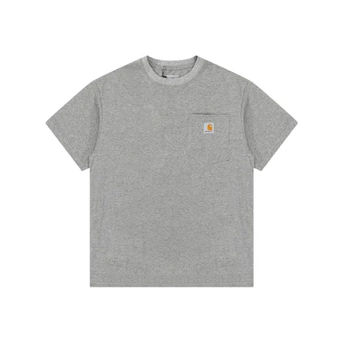 Футболка Carhartt Small Logo On The Pocket "Gray"
