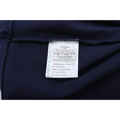 Футболка Carhartt Logo Curl "Blue" фото № 3 Футболка Carhartt Logo Curl "Blue" фото № 3