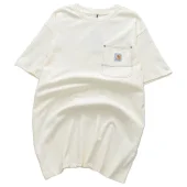 Футболка Carhartt With Logo On The Pocket "Cream"