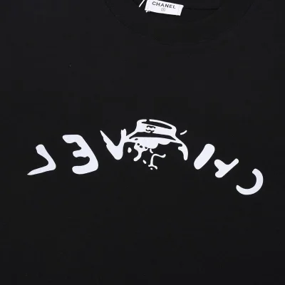 Футболка Celine Circle Number Five "Black" фото № 7