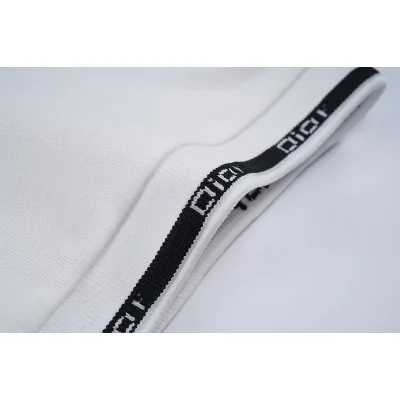 Футболка Christian Dior Edge Decoration And Small Bug Print "White" фото № 3