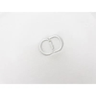 Футболка Christian Dior Embroidery CD "White" фото № 5