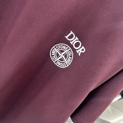 Футболка Christian Dior Logo Dior Compass "Brown" фото № 3 Футболка Christian Dior Logo Dior Compass "Brown" фото № 3