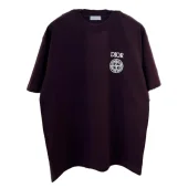 Футболка Christian Dior Logo Dior Compass "Brown"