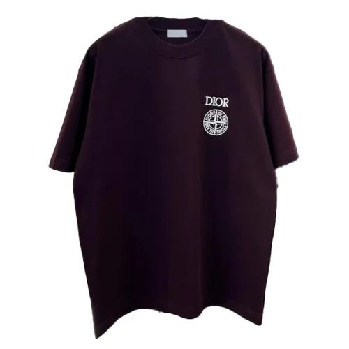 Футболка Christian Dior Logo Dior Compass "Brown"