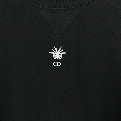 Футболка Christian Dior Central Insect CD "Black" фото № 4