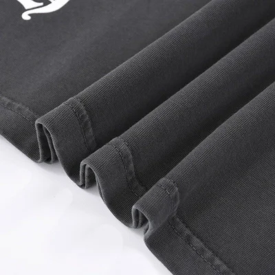 Футболка Chrome Hearts Black Logo Brand "Gray" фото № 3 Футболка Chrome Hearts Black Logo Brand "Gray" фото № 3