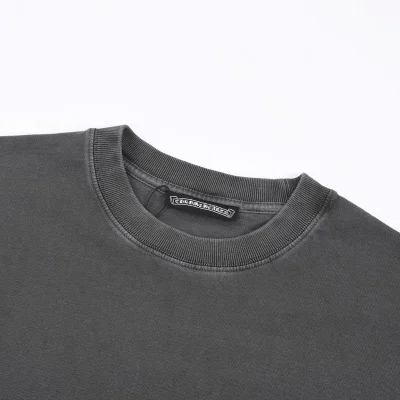 Футболка Chrome Hearts Black Logo Brand "Gray" фото № 6 Футболка Chrome Hearts Black Logo Brand "Gray" фото № 6