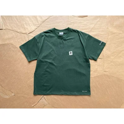 Футболка Columbia With Picture Of Mountains "Green" фото № 2