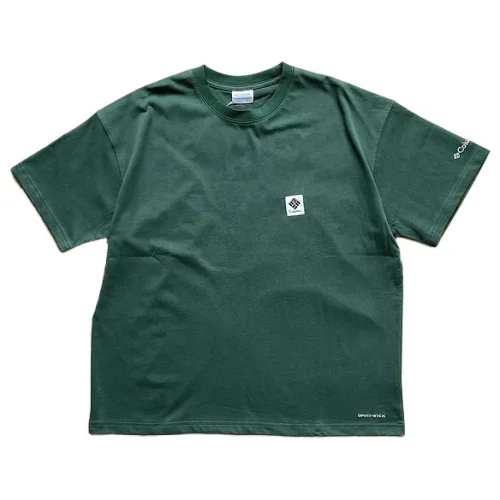 Футболка Columbia With Picture Of Mountains "Green"