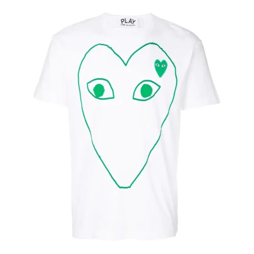 Футболка Comme des Garçons Play Green Heart "White"