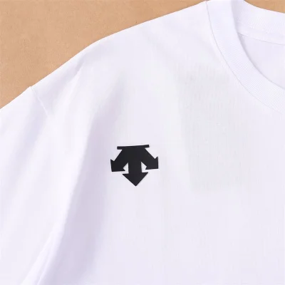 Футболка Descente Small Logo "White" фото № 3