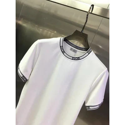 Футболка Dior Logo On Sleeves "White" фото № 4