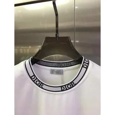 Футболка Dior Logo On Sleeves "White" фото № 5