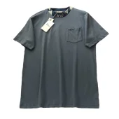 Футболка Dior With Designer Patch And Pocket "Blue"