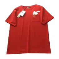 Футболка Dior Logo And Soft Patch "Red"