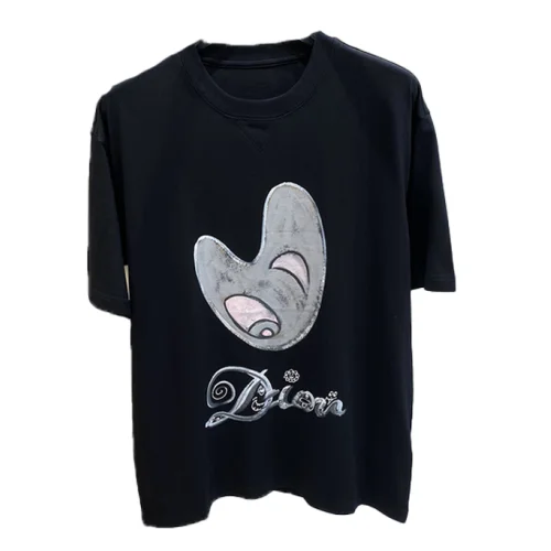 Футболка Dior Something "Black"