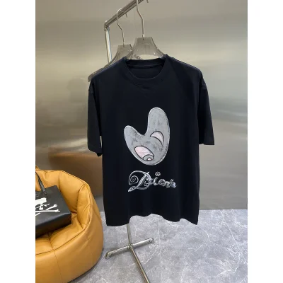 Футболка Dior Something "Black" фото № 2