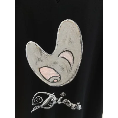 Футболка Dior Something "Black" фото № 4