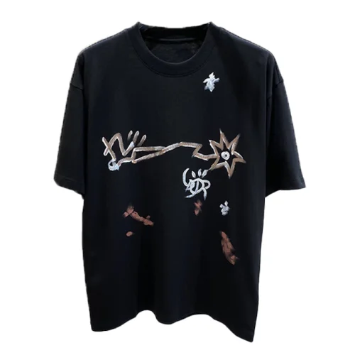 Футболка Dior Stars And Bees "Black"