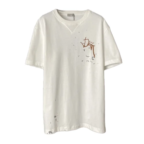 Футболка Dior Clumsy Logo "White"