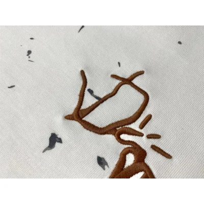 Футболка Dior Clumsy Logo "White" фото № 5