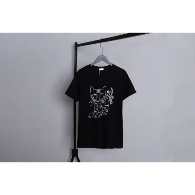 Футболка Dior Curious Tiger Print "Black" фото № 2 Футболка Dior Curious Tiger Print "Black" фото № 2