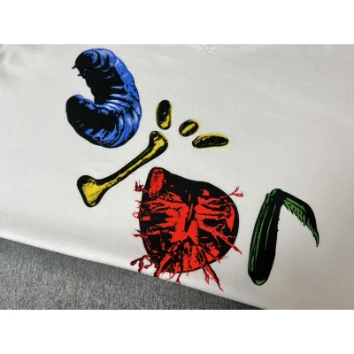 Футболка Dior Insect Logo "White" фото № 3