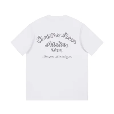 Футболка Dior The Usual Style "White" фото № 5
