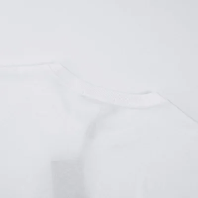 Футболка Dolce And Gabbana With Plain Logo Embroidery "White" фото № 5