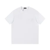 Футболка Dolce And Gabbana With Plain Logo Embroidery "White"