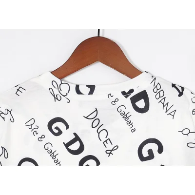 Футболка Dolce Gabbana Set Of Letters "White" фото № 4