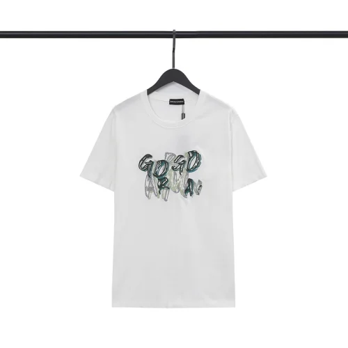 Футболка Emporio Armani With An Embroidered Logo "White"