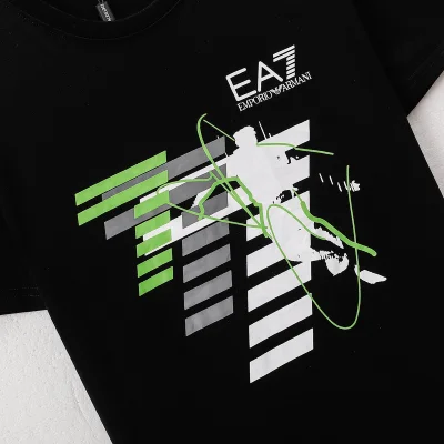 Футболка Armani 777 Sports Print "Black" фото № 5 Футболка Armani 777 Sports Print "Black" фото № 5