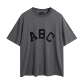 Футболка Fear Of God Letters X Numbers "Gray"