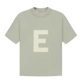 Футболка Fear Of God Cotton With The Letter E "Mint"