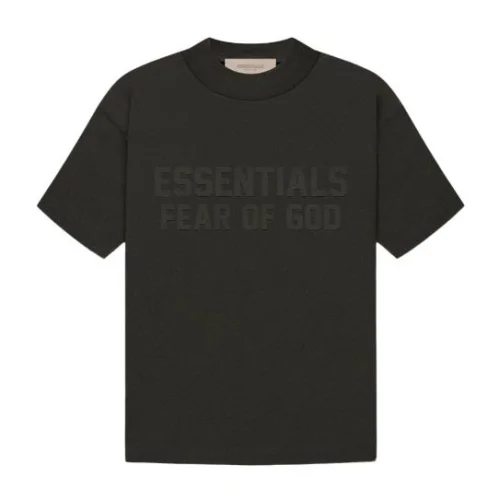 Футболка Fear Of God In Text Style "Black"