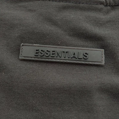 Футболка Fear Of God Logo Inscription - Classic "Black" фото № 3